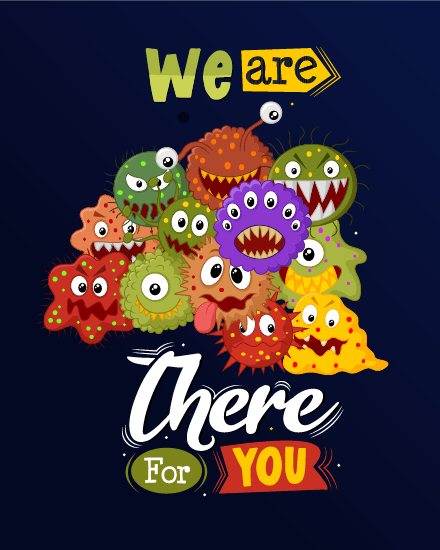 Germs online Get Well Soon Card