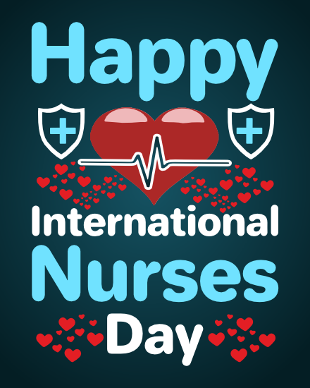 Happy International online Nurses Day Card