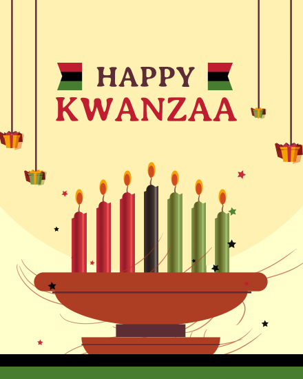 Gifts online Kwanzaa Card