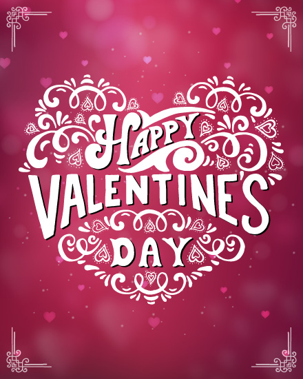 Celebrate online Valentine Card