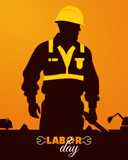 International online Labor Day Card