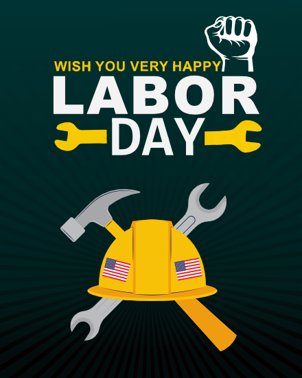 Wish You online Labor Day Card