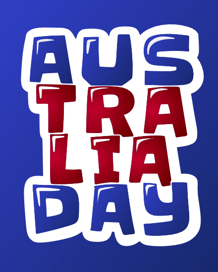 Happy Foundation online Australia Day Card