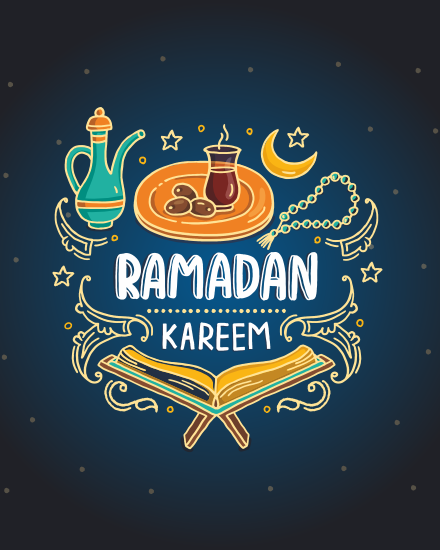 Traditional Style online Ramadan Card