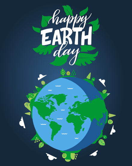 Everyday online Earth Day Card