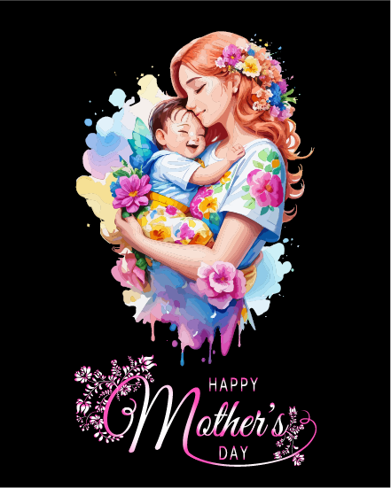 Beautiful online Mother Day Card