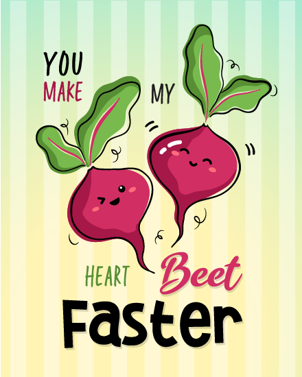 Heart Beat online Valentine Card