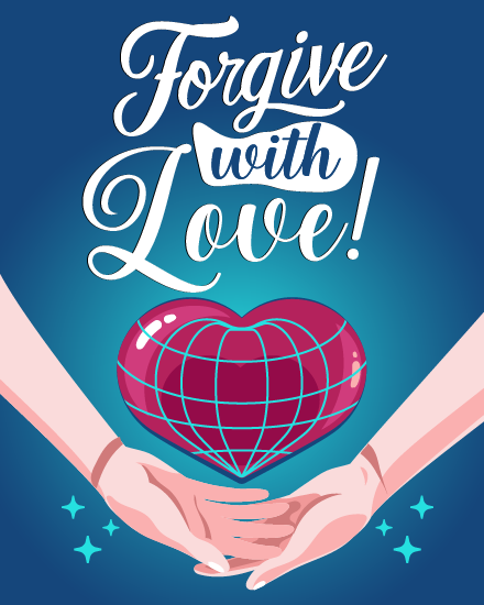 With Love online Forgiveness Day Card