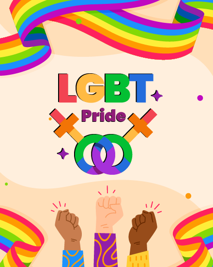 Lgpt online Pride Month Card