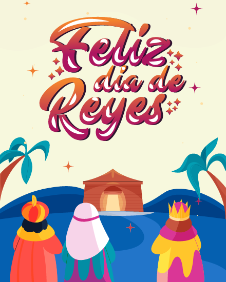 Journey online Día de Los Reyes Card