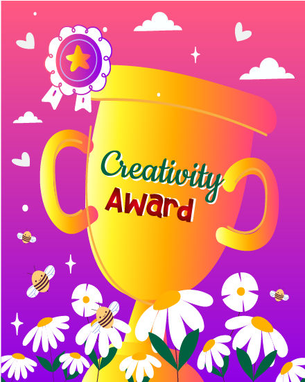 Creativity online Employee Awards Card