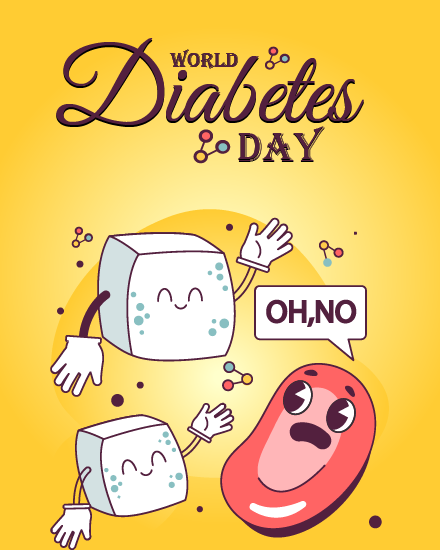 Sugar online World Diabetes Day Card