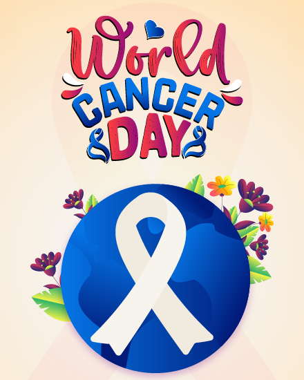 Lets Fight online World Cancer Day Card