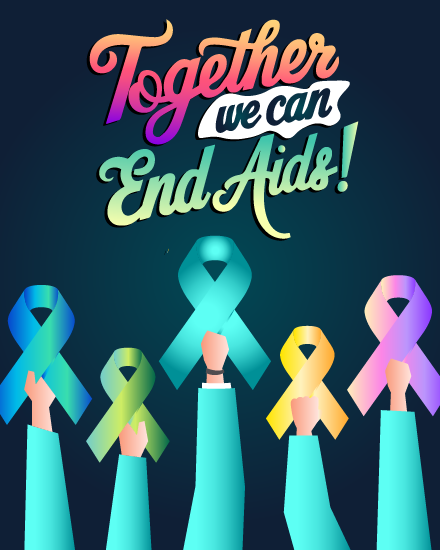 Together online World Aids Day Card