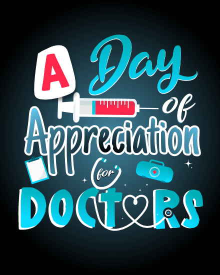 Appreciation online National Doctor's Day Card