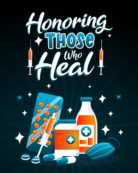 Honoring online National Doctor's Day Card