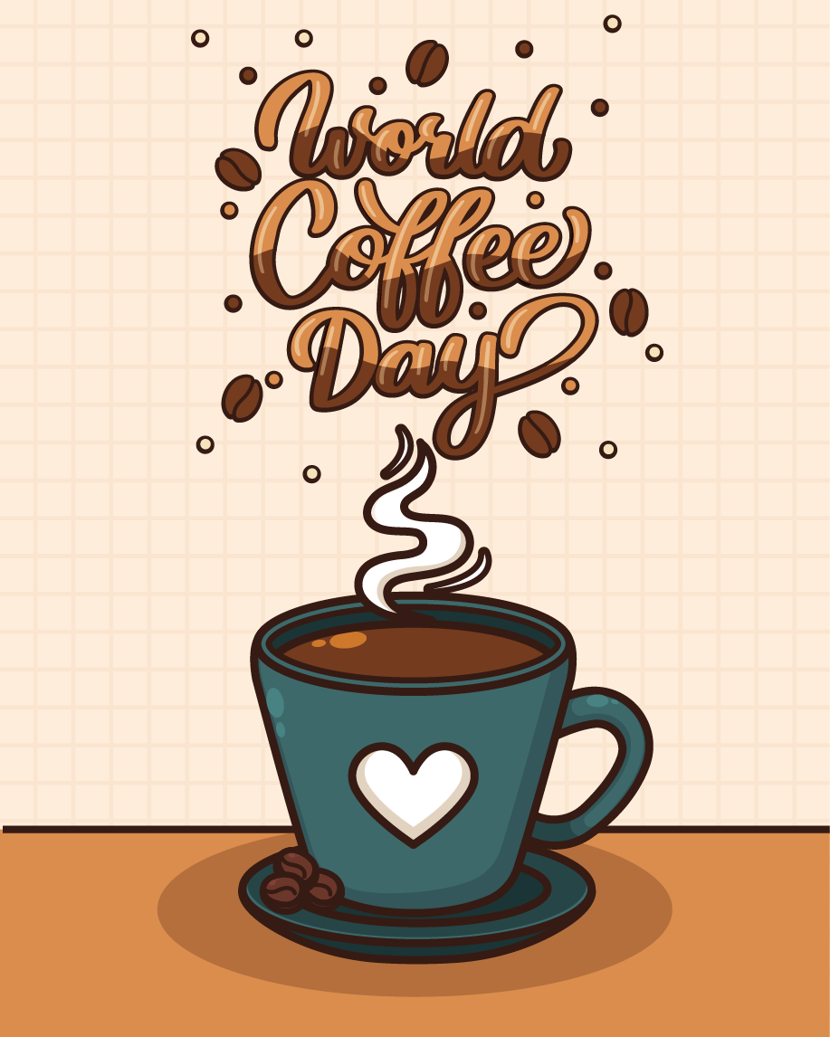 Hot online National Coffee Day Card