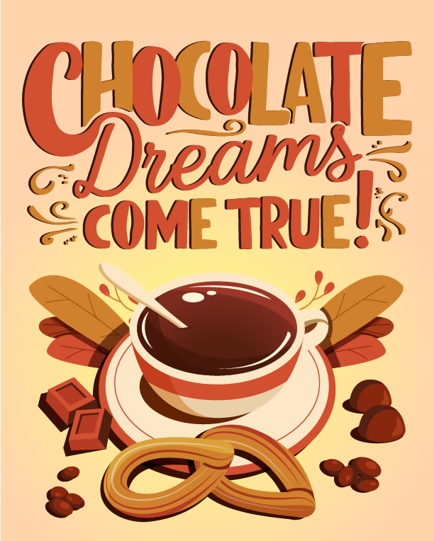 Dreams Come True online National Chocolate Day Card