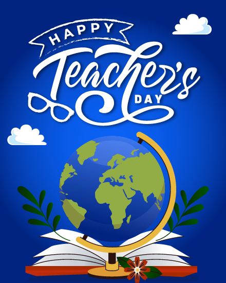 Globe online World Teachers Day Card