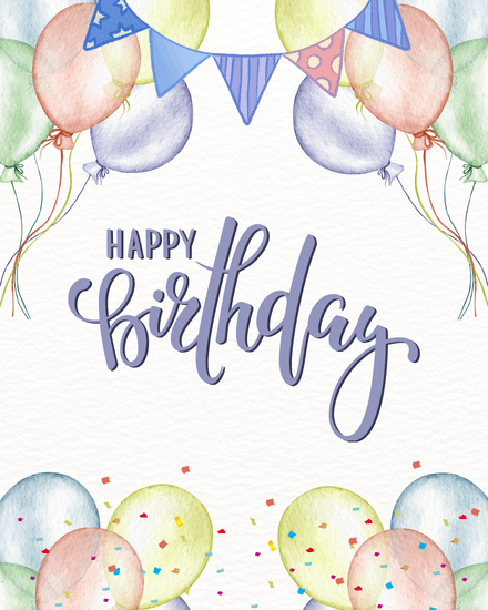 Wishing online Birthday Card