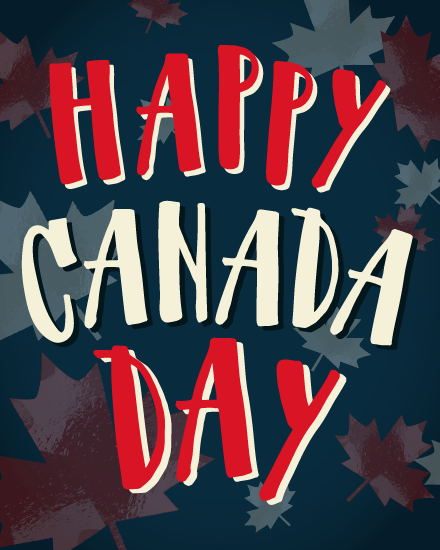 Wishing You Joy online Canada Day Card