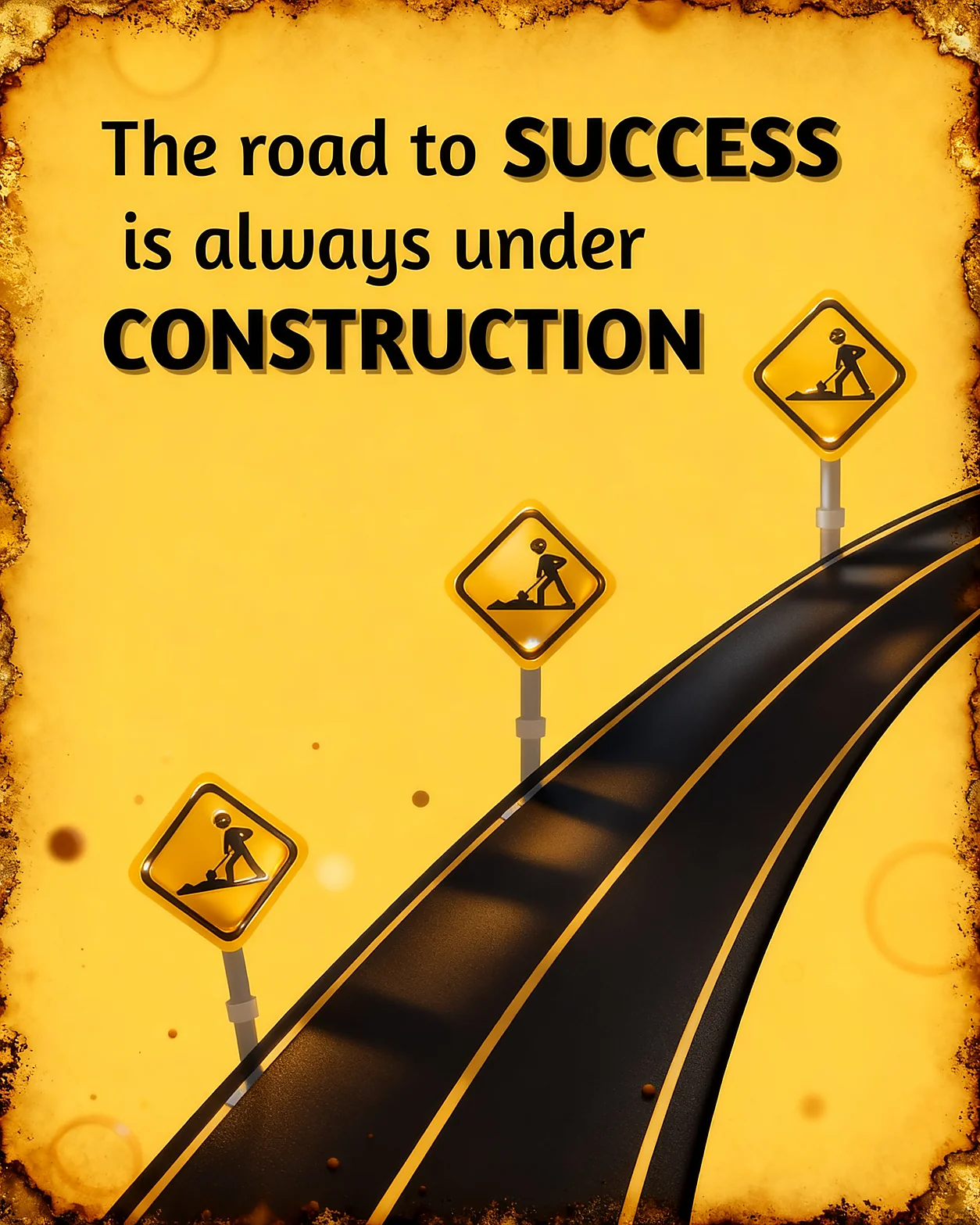 Resilient Artistic Spirit online Motivation & Inspiration Card