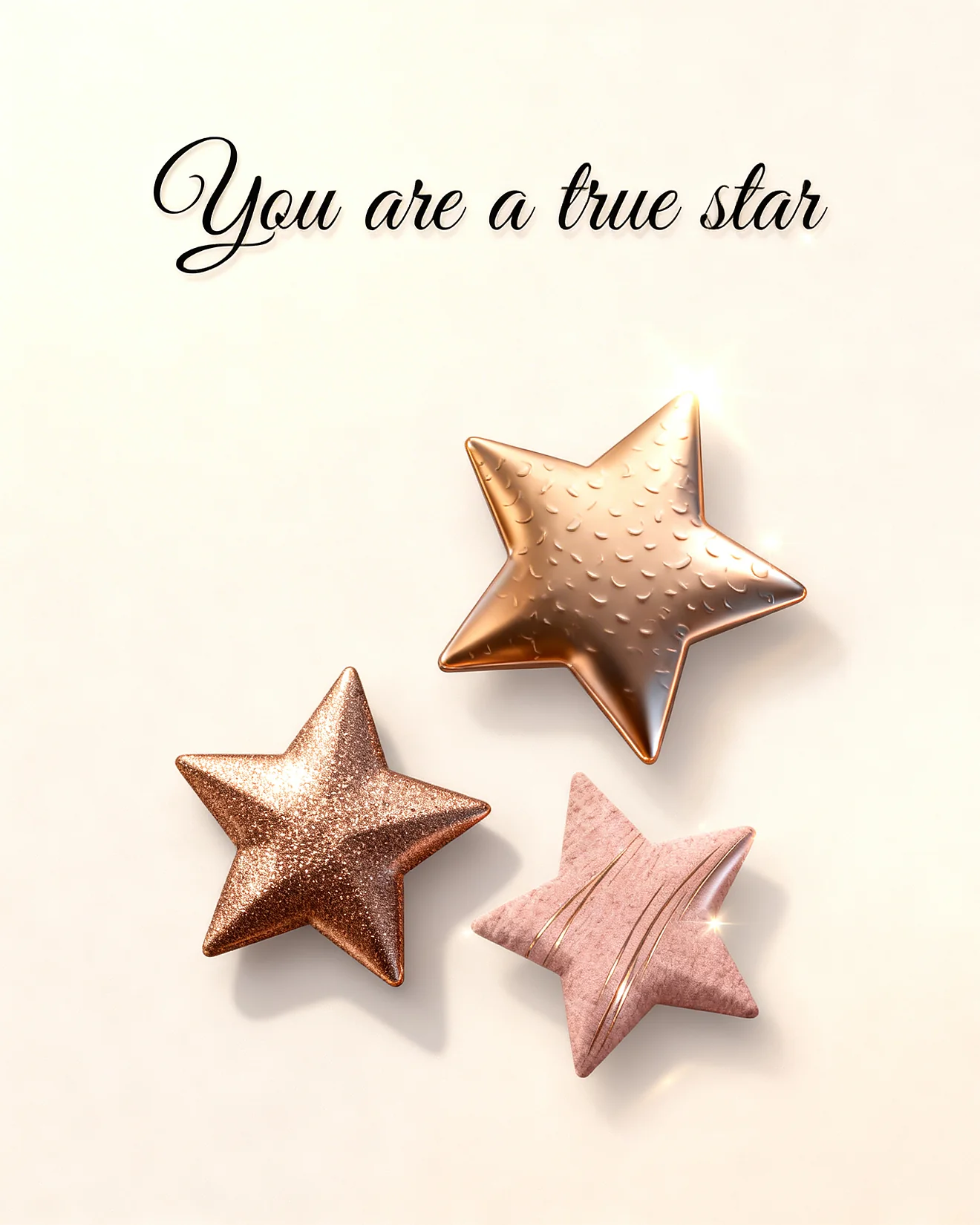 Radiant Achievement Sparks online New Job Congratulations Card
