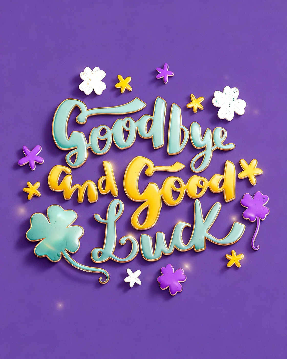 Lucky Farewell online Good Luck Card