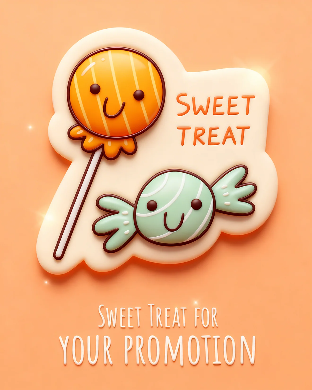 Sweet Promotion Reward online Job Promotion Card