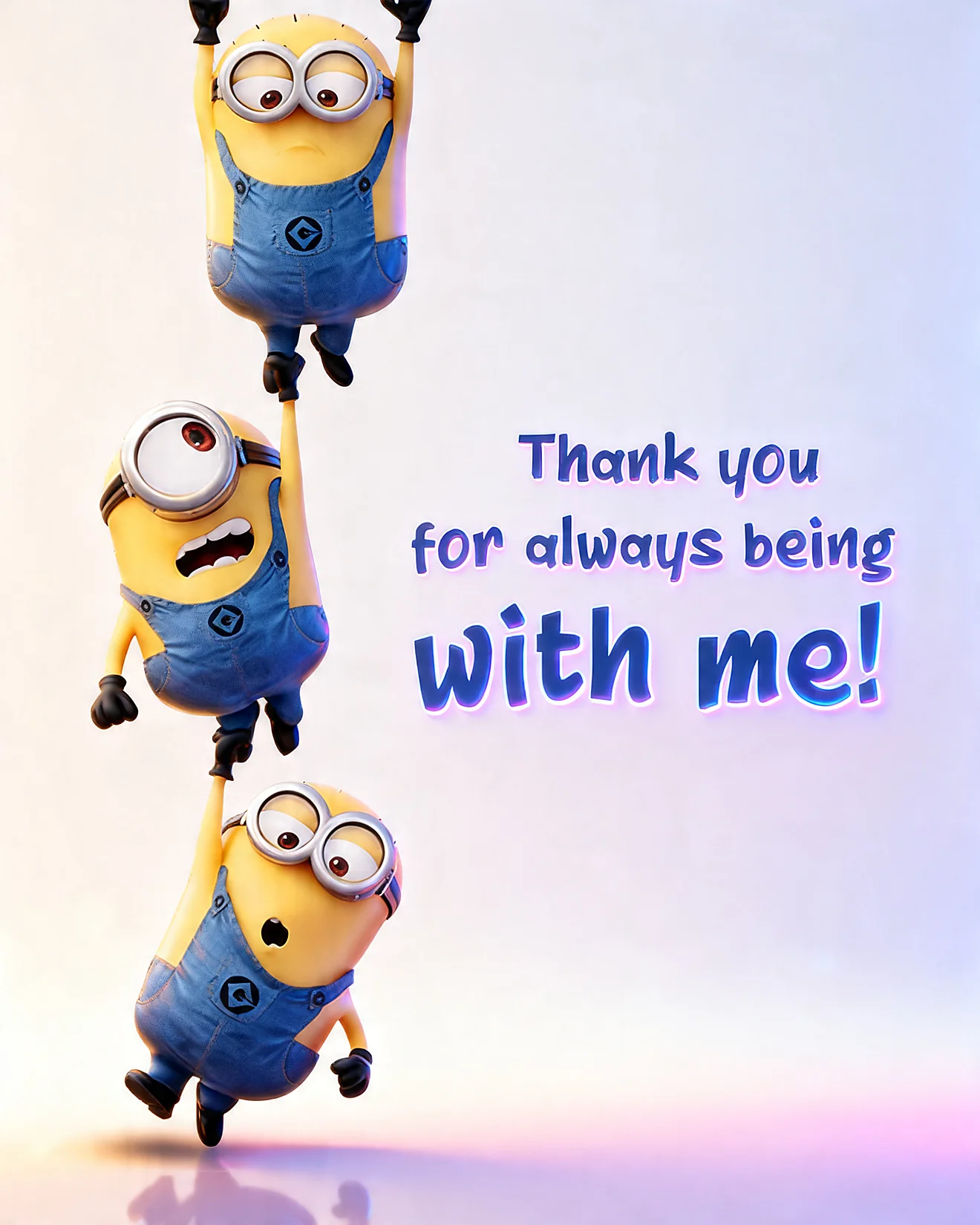 Helpful Minions Gratitude online Thank You Card