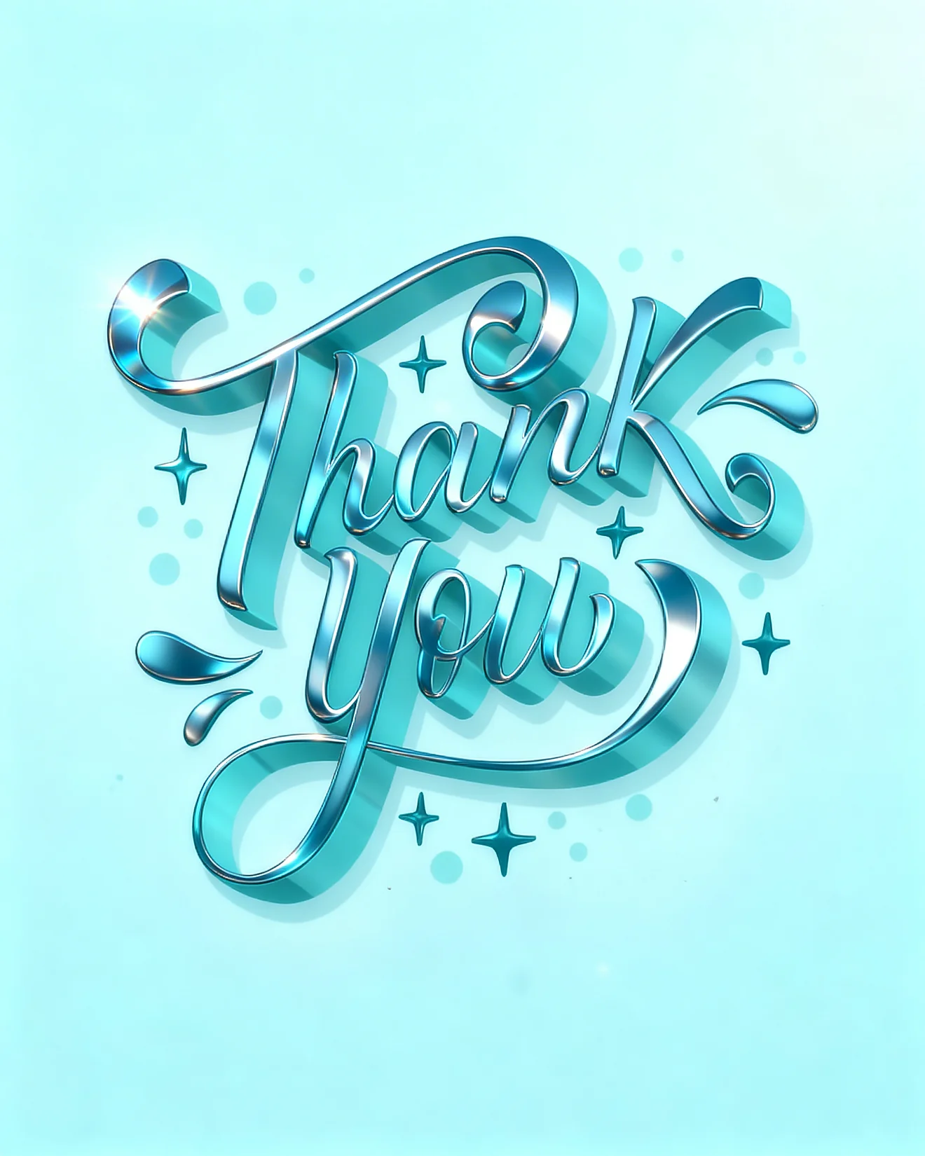 Sophisticated Metallic Thanks online Teacher Thank You Card