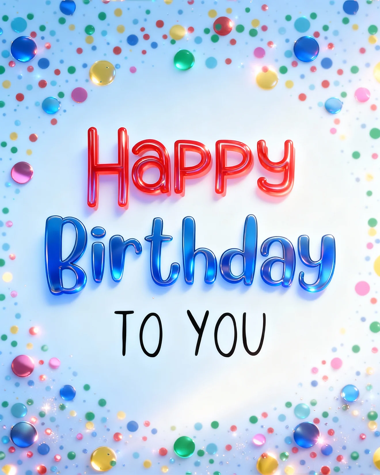 Bright Balloons online  Card