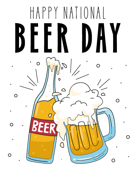 Bottle Meets Mug online National Beer Day Card