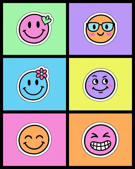 Happy Smiles Say online Thank You Card