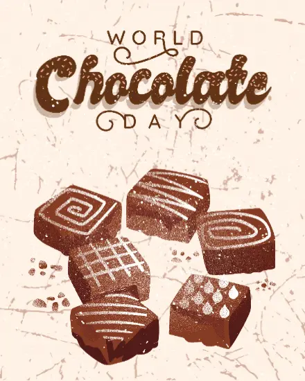 Truffle Lover Delight online World Chocolate Day Card