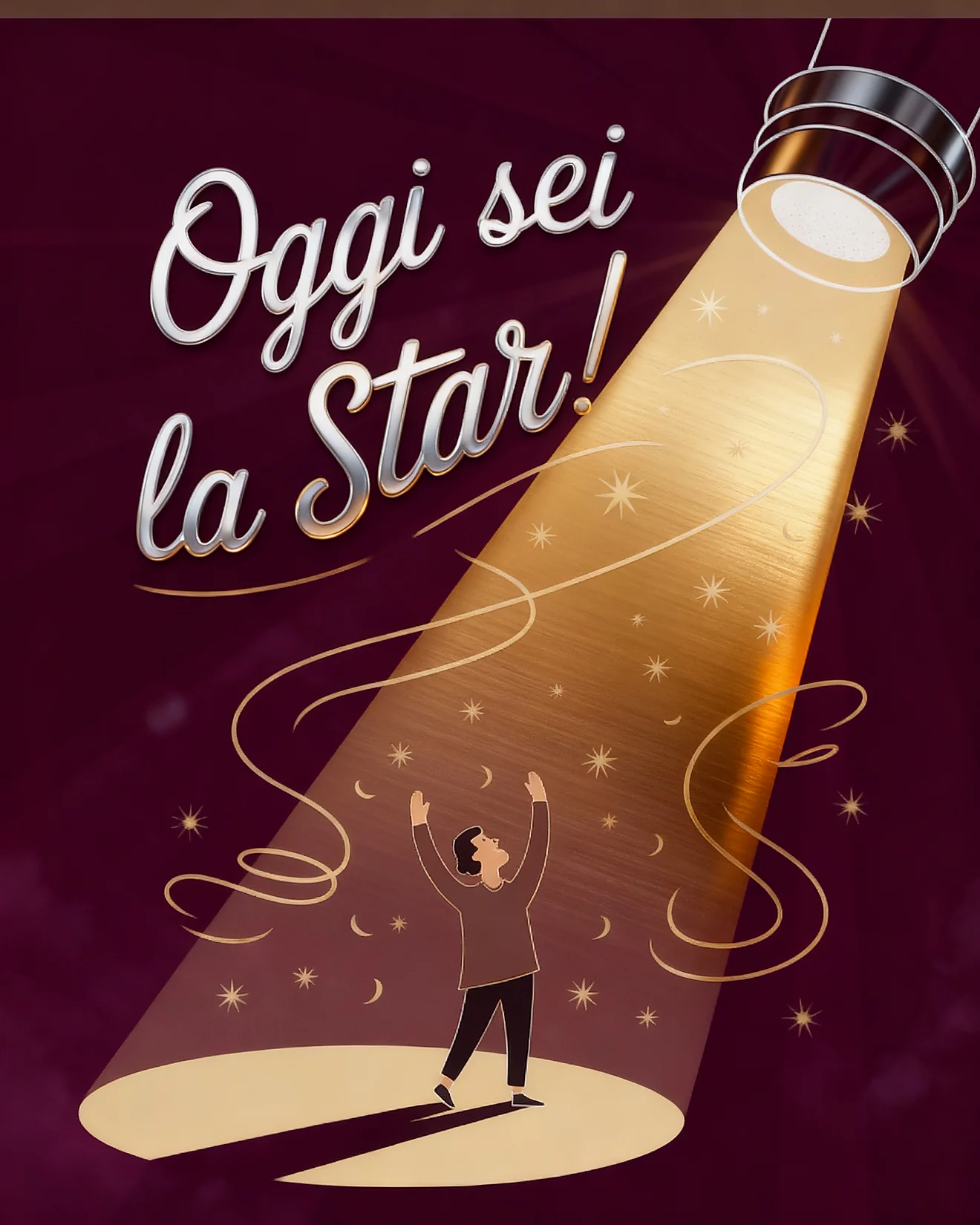 Oggi Sei La Star online Biglietti Auguri Compleanno Card