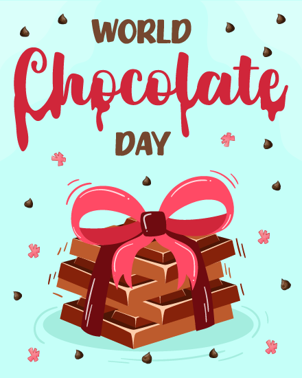 Gift online World Chocolate Day Card