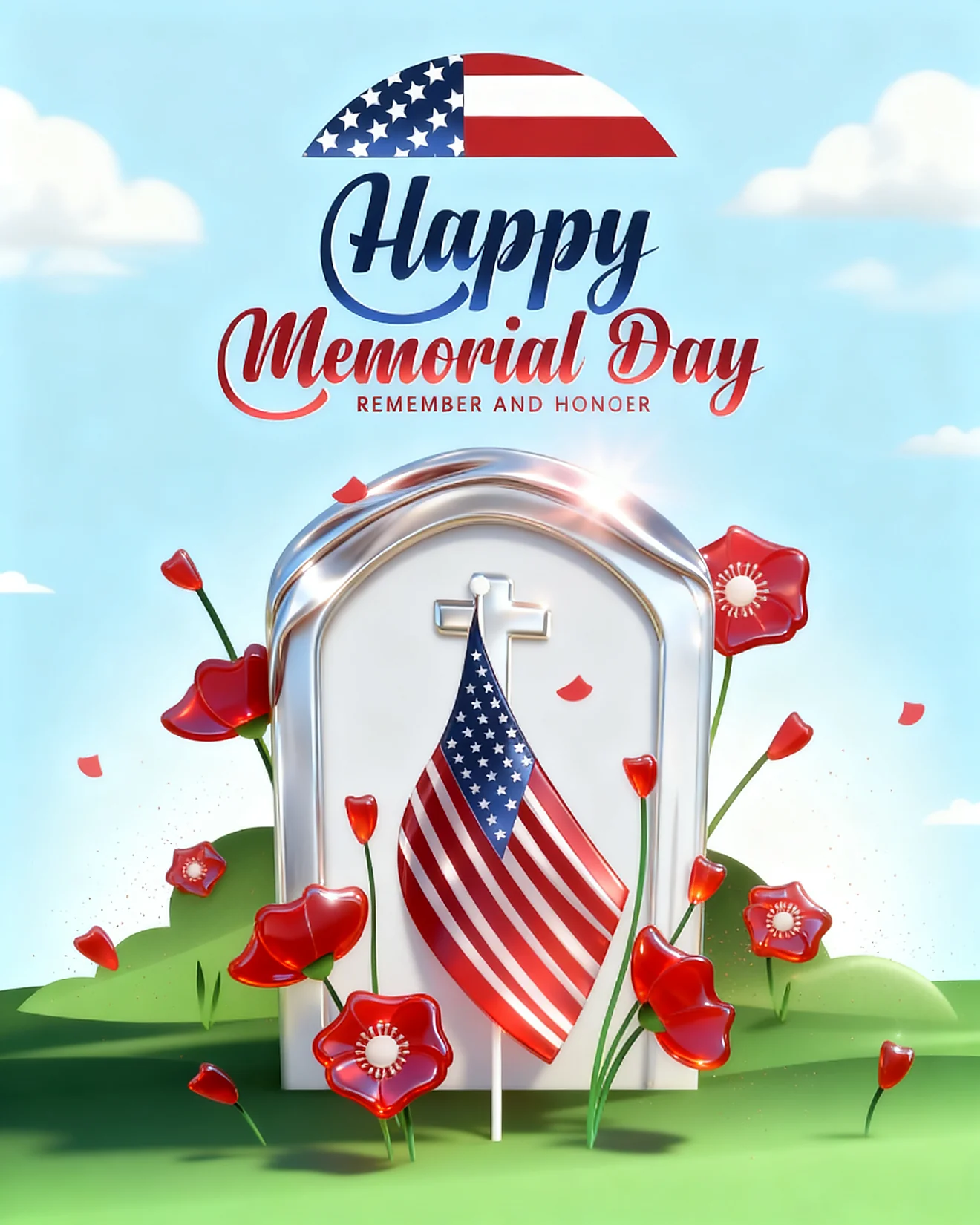 Honor Those Who Served online Memorial Day Card
