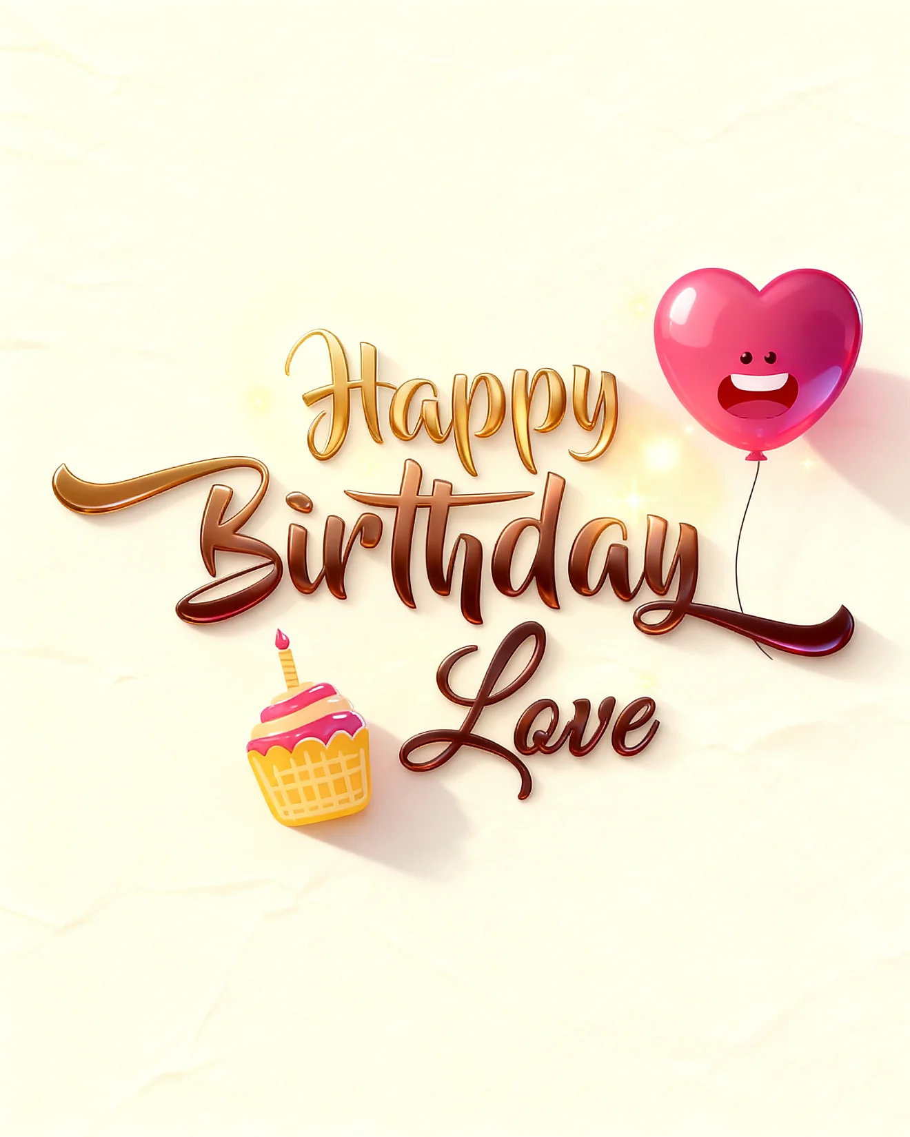 Birthday With Sweet Love online Birthday For Her Card