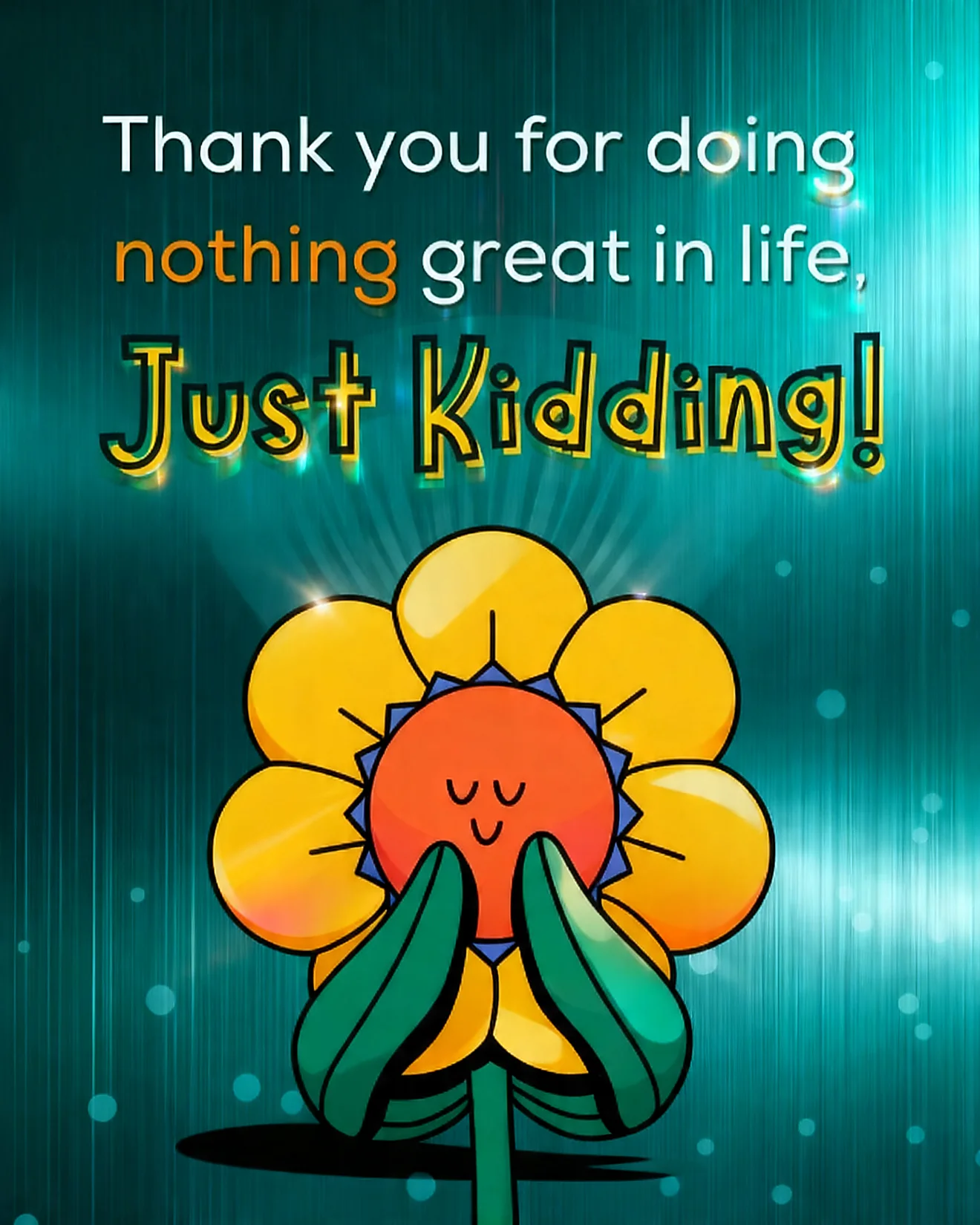 Playful Appreciation Blooms online Graduation Thank You Card