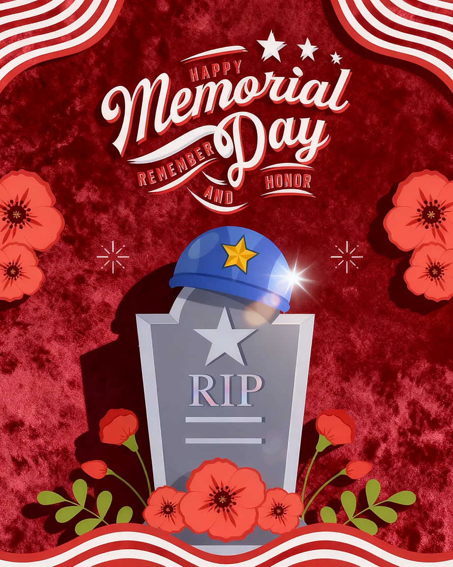 Remember And Honor Always online Memorial Day Card