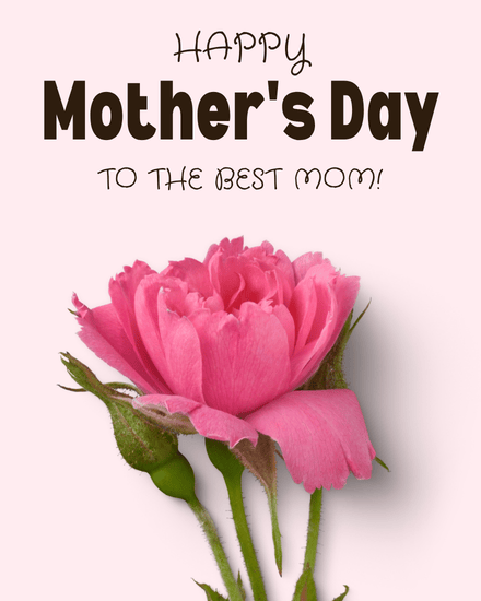 Best Mom Ever online Mother's Day Card