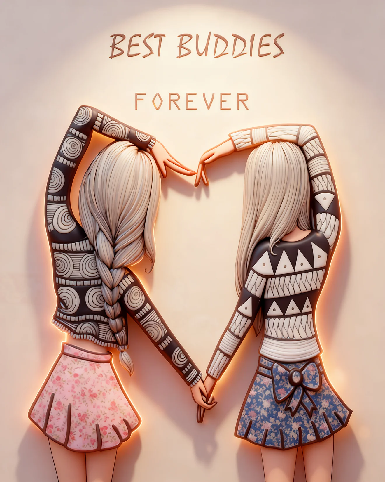 Best Buddies Forever online Friendship Card