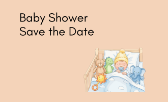 create Baby Shower group cards
