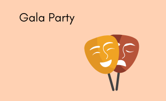 gala invitations group greeting cards