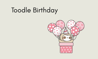 toddler birthday group greeting cards