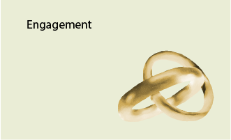 engagement group greeting cards