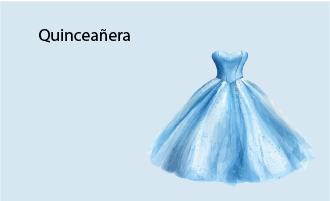 quinceanera group greeting cards