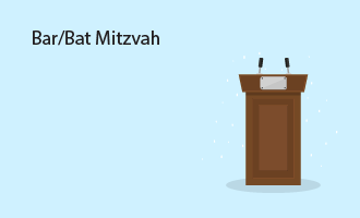 bar/bat mitzvah group greeting cards