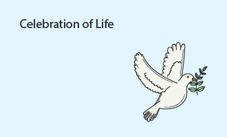 celebration of life group greeting cards